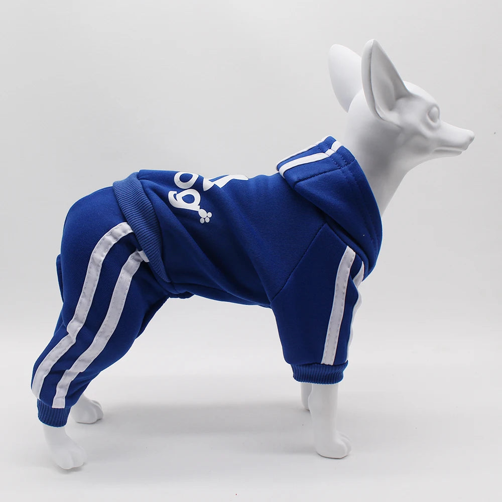 Adidog Dog Jumpsuit – Sports Suit for Small Dogs