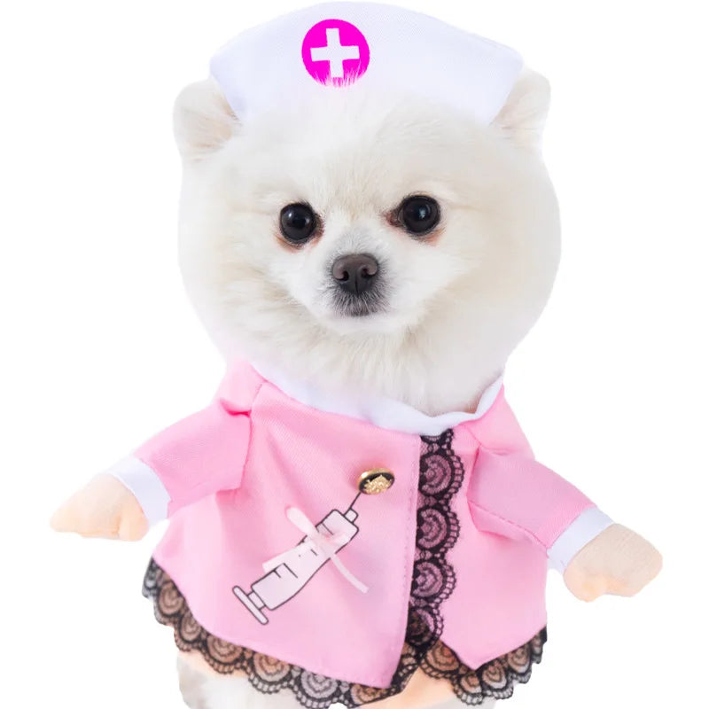 Halloween Dagger Costume – Funny Knife-Holding Outfit for Dogs & Cats