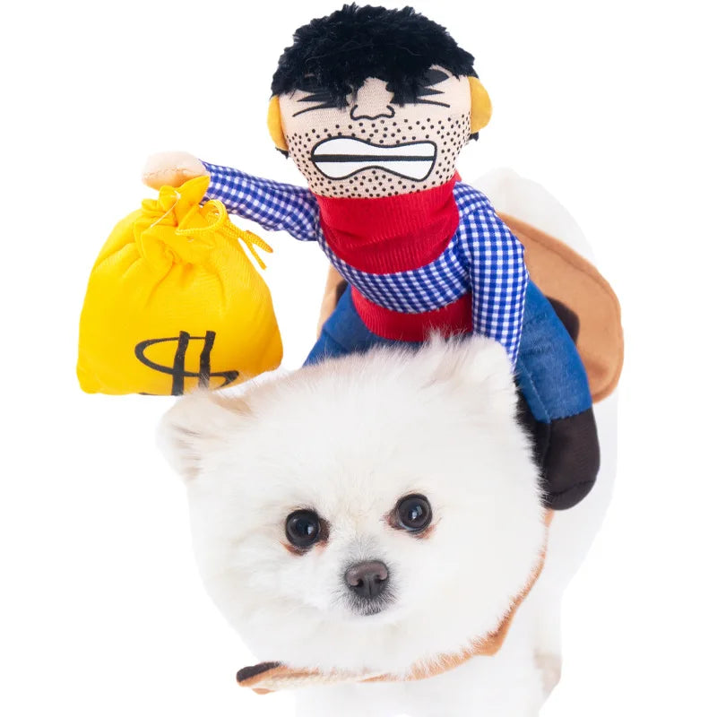 Halloween Dagger Costume – Funny Knife-Holding Outfit for Dogs & Cats