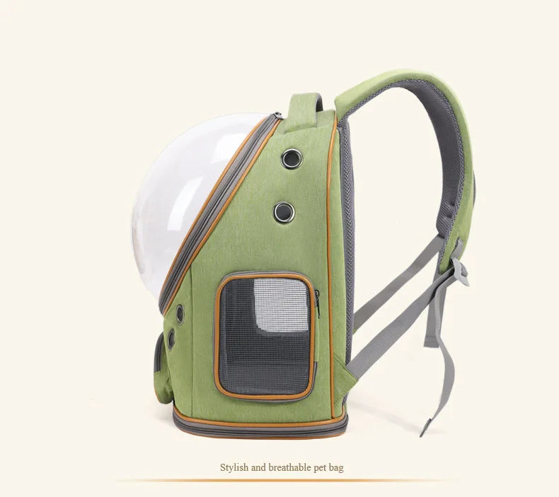 Cat Backpack Carrier – Large Capacity Breathable Space Capsule