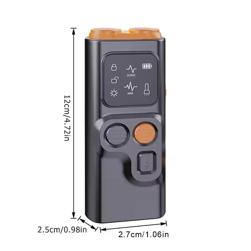 Dog Repeller Tool – Handheld Anti-Bark LED Training Flashlight