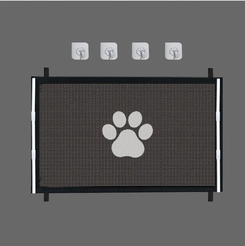 Portable Pet Safety Barrier – Folding Breathable Mesh Fence for Dogs & Cats