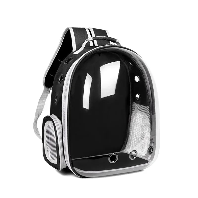 Space Capsule Cat Backpack – Transparent Breathable Pet Travel Bag (2025 Model)