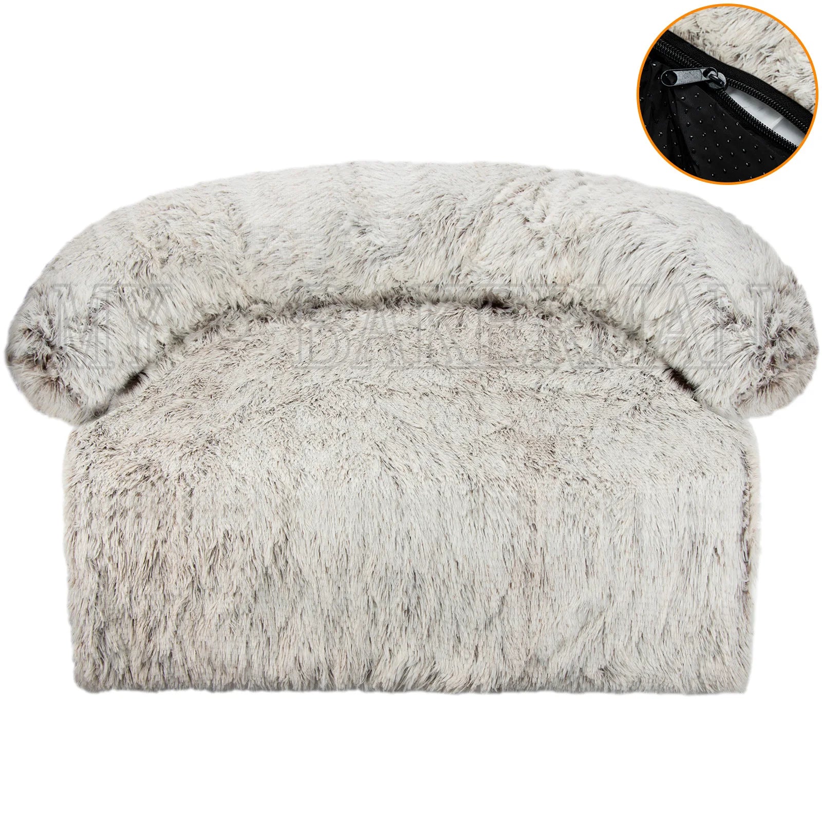 4 Styles Plush Pet Sofa Bed – Removable Washable Cover & Waterproof Upholstery for Dogs & Cats (All Seasons)