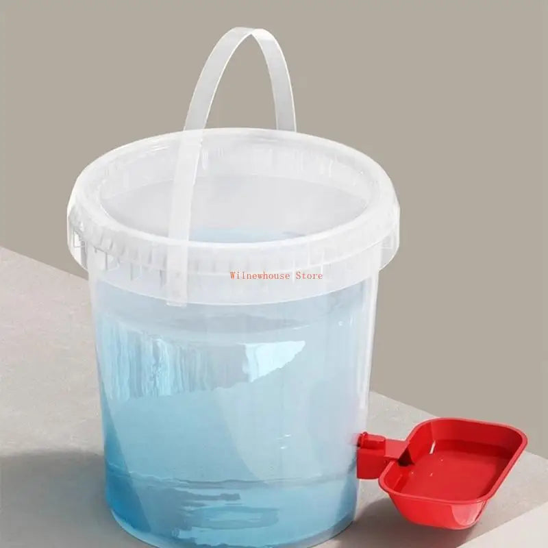 F62A Pet Water Dispenser – 8L/10L Large Capacity Automatic Pet Waterer with Clear Body for Cats & Dogs