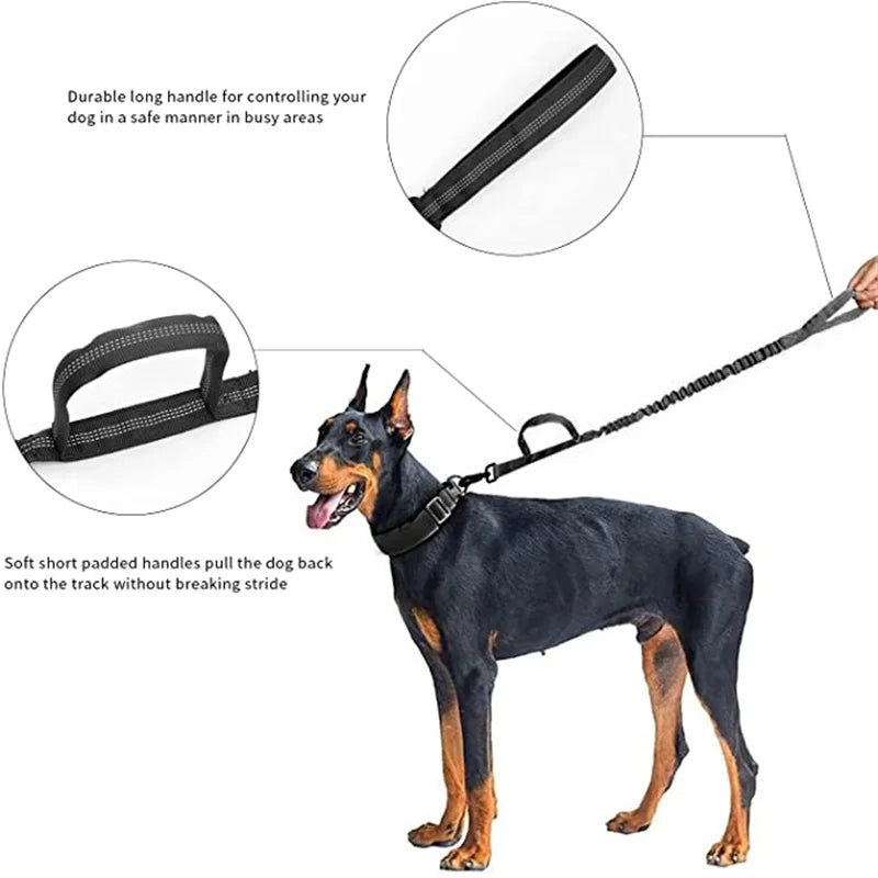 Tactical Dog Collar & Leash Set – Adjustable Military Training Gear for Medium & Large Dogs
