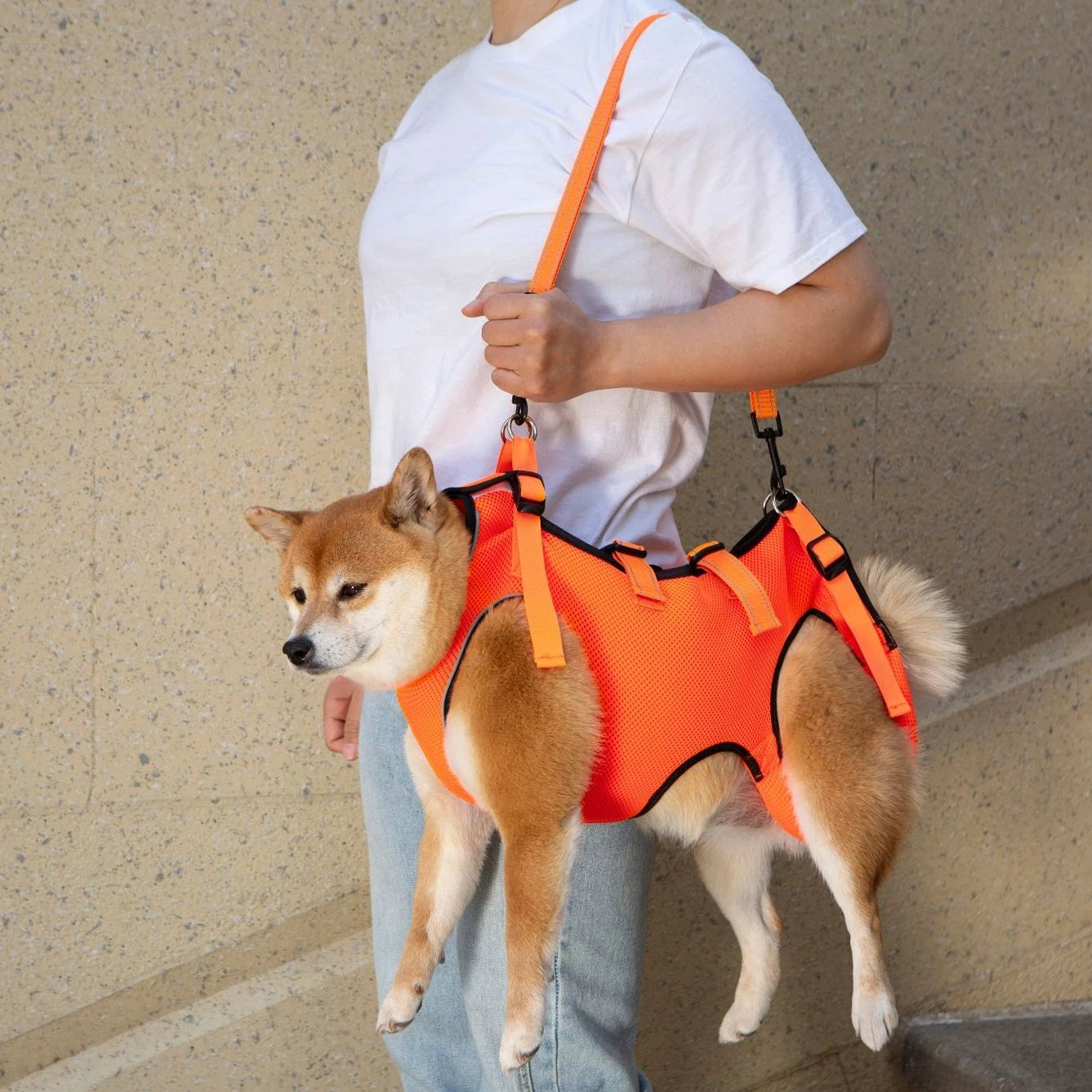 Adjustable Dog Lift Harness – Pet Support & Rehabilitation Sling for Injured Dogs