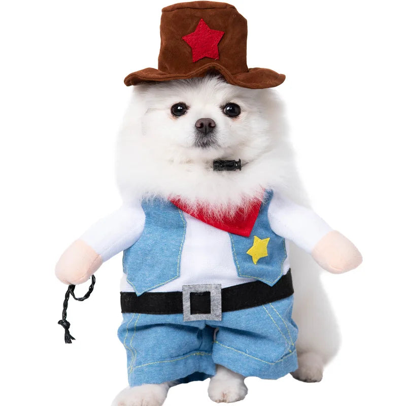 Halloween Dagger Costume – Funny Knife-Holding Outfit for Dogs & Cats