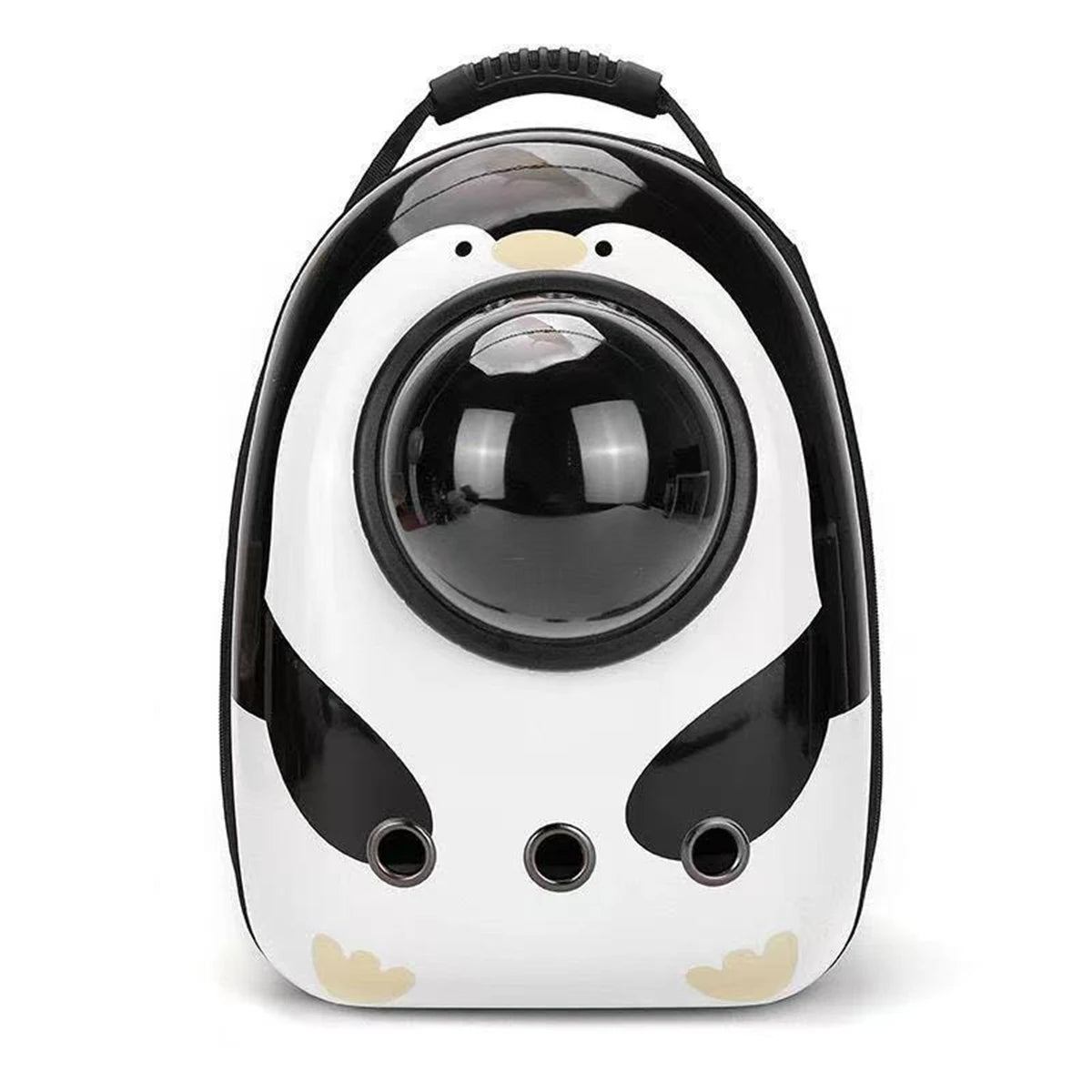 Space Capsule Pet Backpack – Large Capacity Breathable Cat & Dog Carrier Bag for Travel