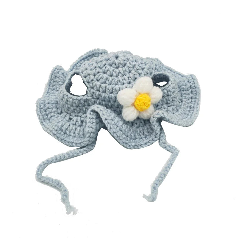 Knitted Cat Hat – Autumn Winter Pet Hat for Cats, Kittens & Small Dogs