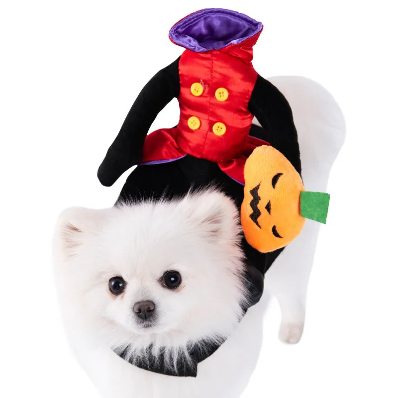 Halloween Dagger Costume – Funny Knife-Holding Outfit for Dogs & Cats