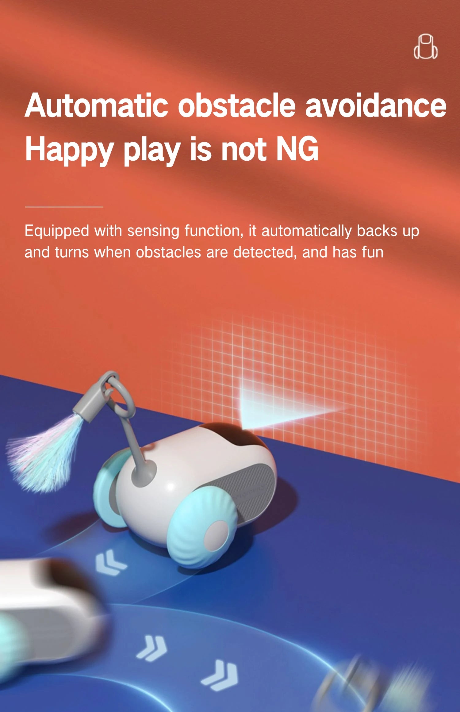 Smart Interactive Cat Toy Car – Automatic Rolling Remote Control Ball Toy