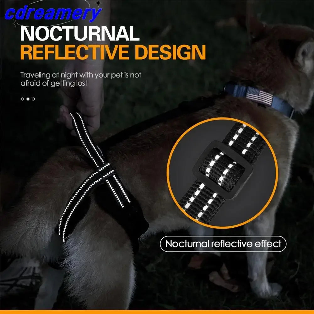 CDY Dog Lift Harness – Reflective Adjustable Back Leg Support Sling