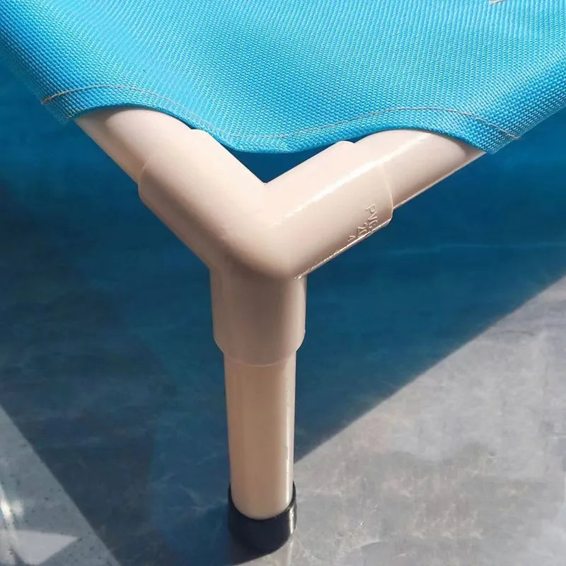 Pet Camping Bed – Elevated Folding Dog Hammock with Removable Washable Cover