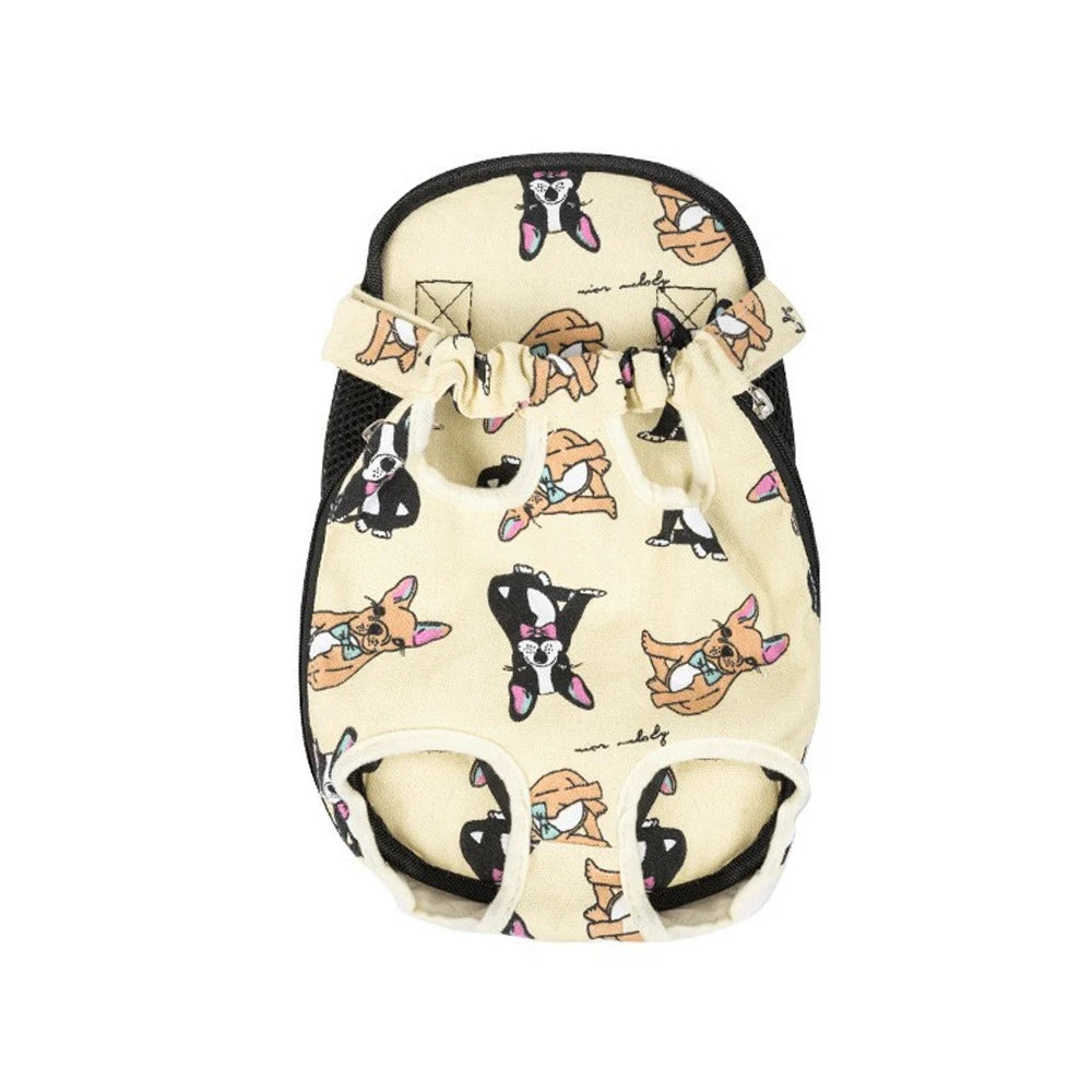 Outdoor Camouflage Dog Backpack – Breathable Pet Carrier for Travel & Transport