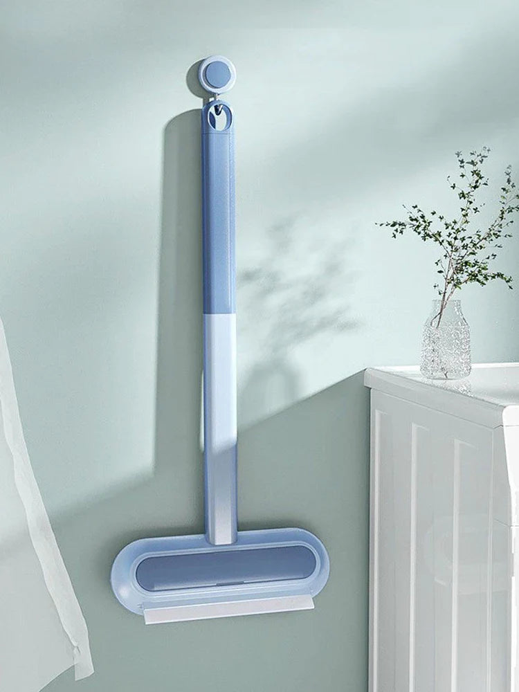 Multifunctional Pet Hair Remover Brush – Long Handle Cleaning Tool for Cat & Dog Fur, Windows & Furniture