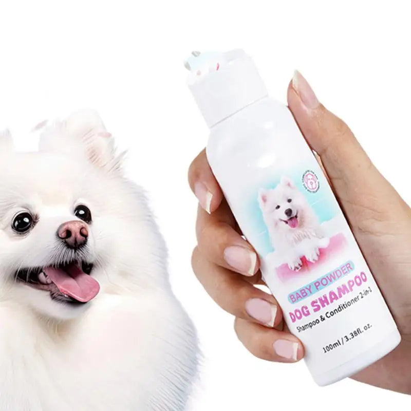 2-in-1 Dog Shampoo & Conditioner – Odor Remover for Puppies | Rich Foam & Long-Lasting Fragrance | Gentle All-in-One Pet Wash