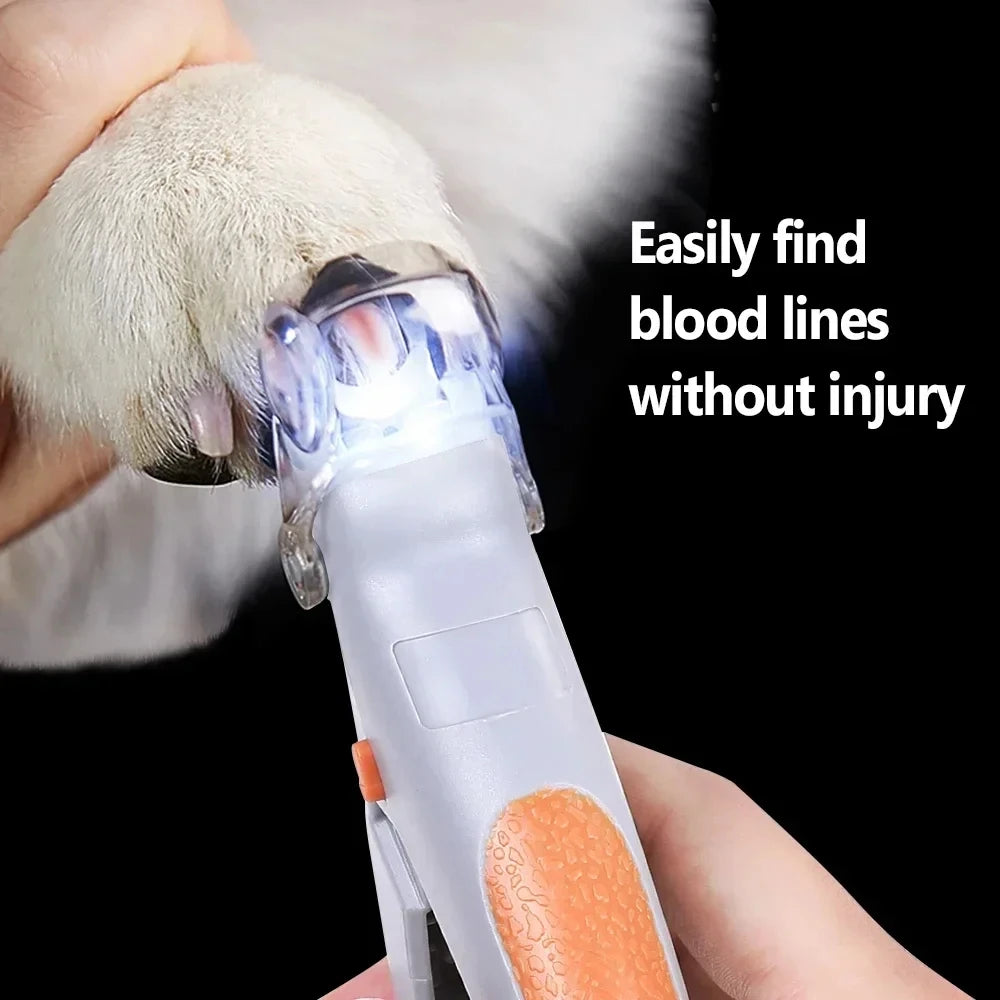 LED Pet Nail Clipper – Professional Nail Trimmer for Cats & Dogs