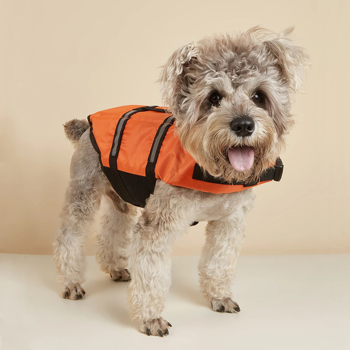 Reflective Dog Life Jacket – Adjustable Safety Swim Vest with Enhanced Buoyancy for Medium & Large Dogs