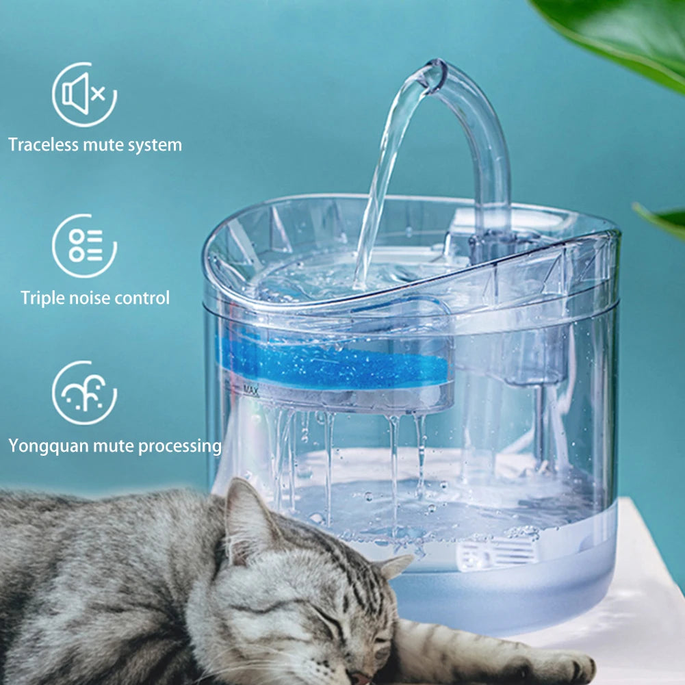 Upgraded Cat Water Fountain Replacement Filter with Pump Cleaning Tool – Activated Carbon Filters for Cats & Dogs