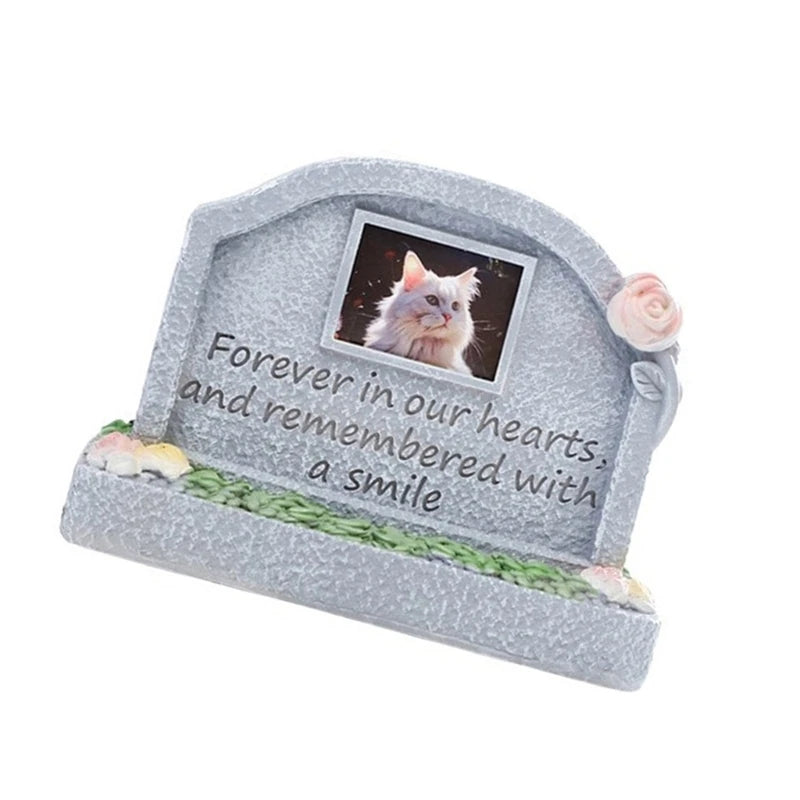 Pet Remembrances Tombstone Weatherproof Cats and Dog Headstones for Eternalize Memory