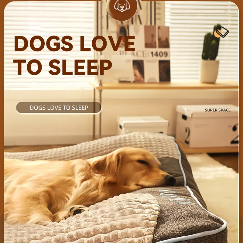 HOOPET Pet Bed Mat – Warm Sleeping Nest for Small to Large Dogs & Cats