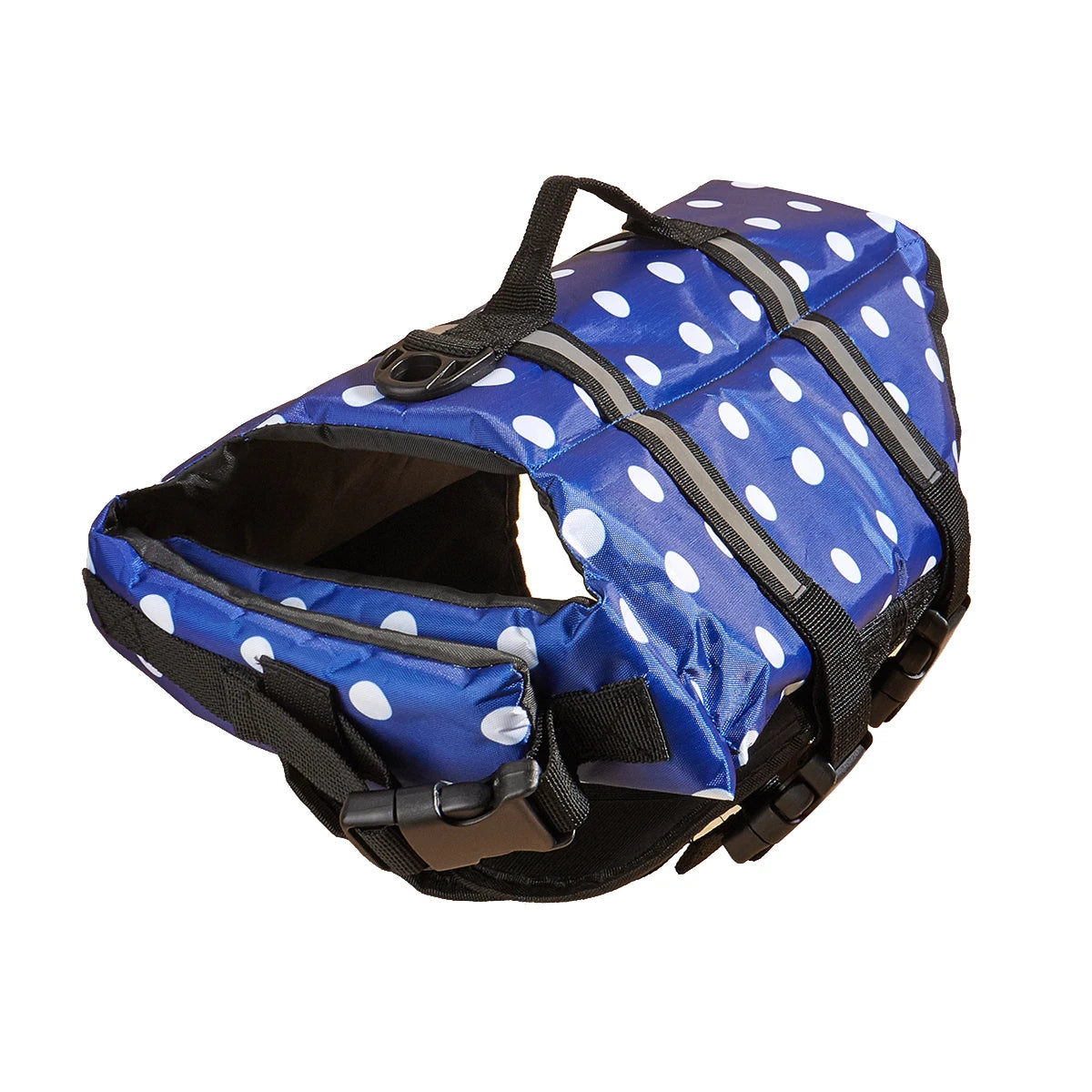 Reflective Dog Life Jacket – Adjustable Safety Swim Vest with Enhanced Buoyancy for Medium & Large Dogs