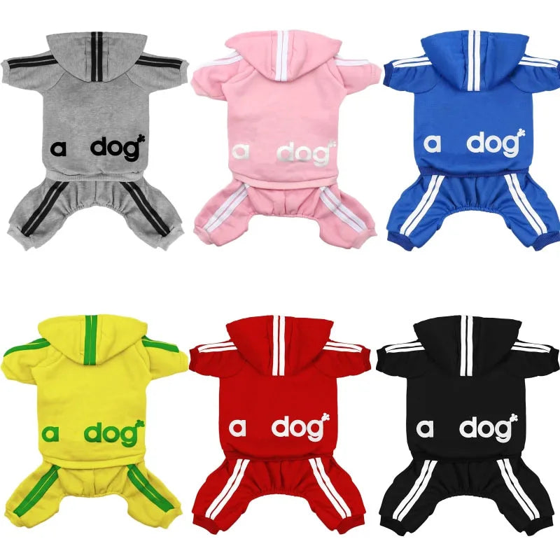Adidog Dog Jumpsuit – Sports Suit for Small Dogs