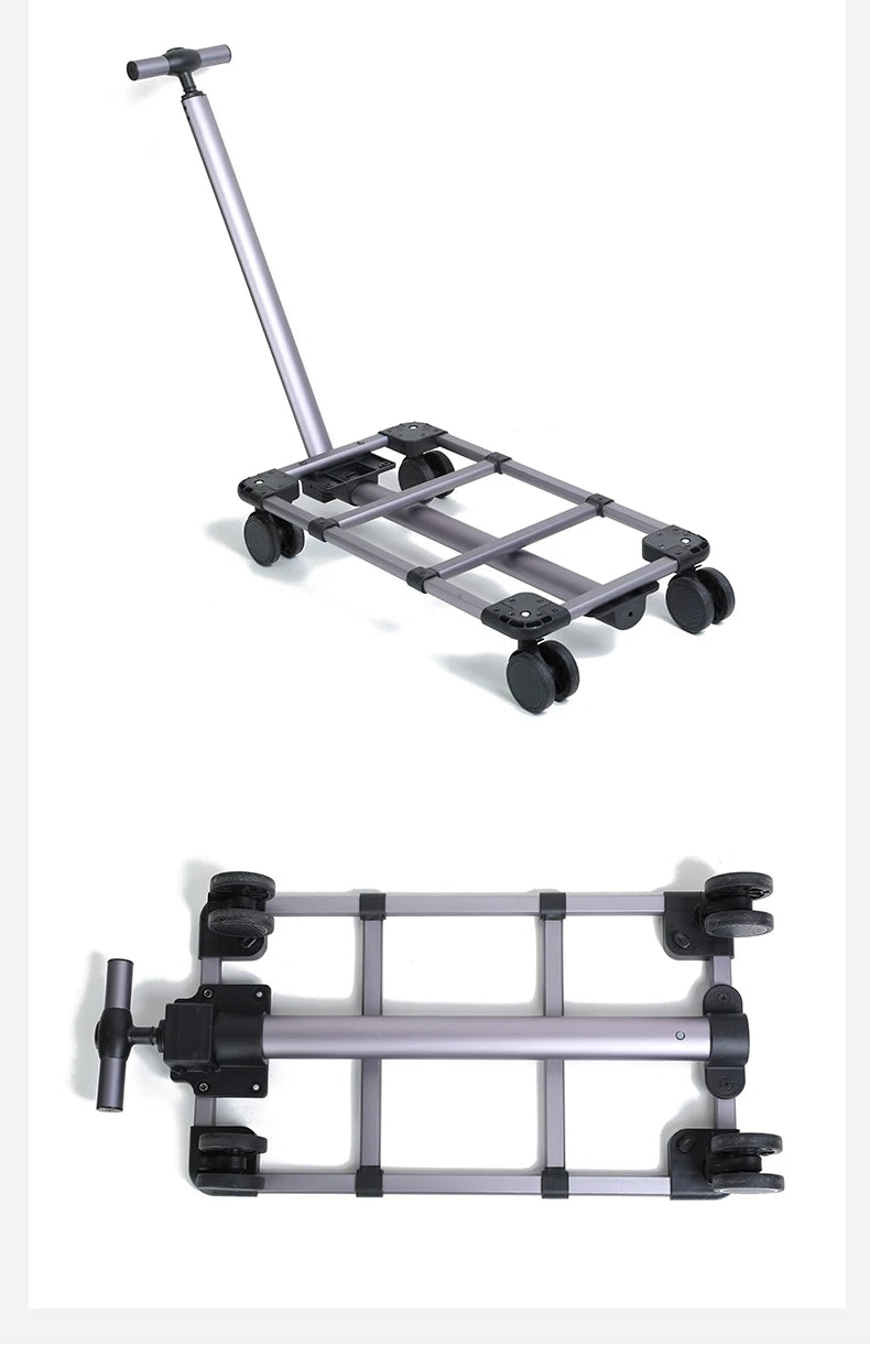 Extra Large Pet Trolley Bag – Foldable Travel Carrier for Cats & Dogs