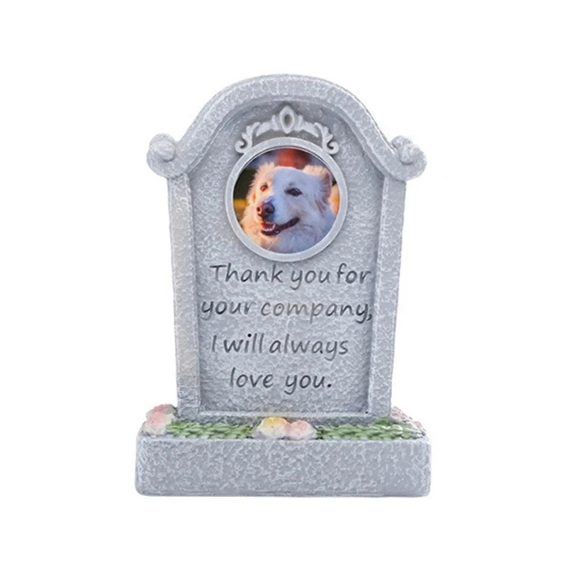 Pet Remembrances Tombstone Weatherproof Cats and Dog Headstones for Eternalize Memory