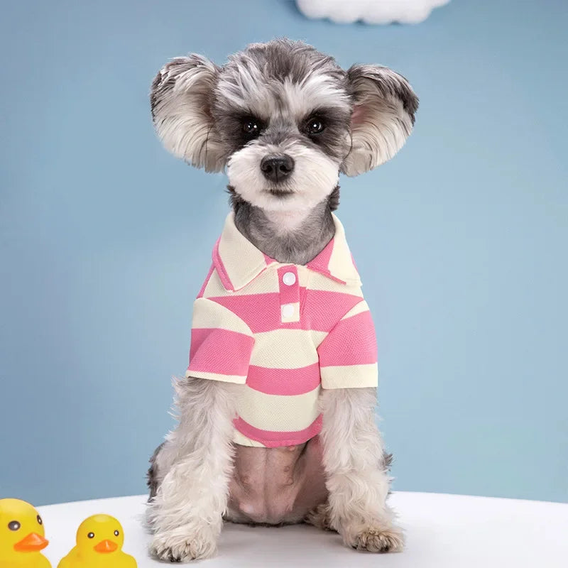 Breathable Summer Dog T-Shirt – Lightweight Pet Shirt for Small to Large Dogs (XS–4XL)