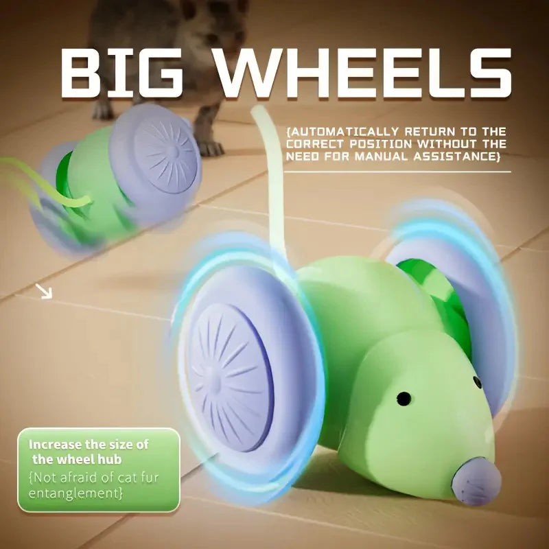 Smart Interactive Cat Toy Ball – USB Rechargeable Rolling Teaser