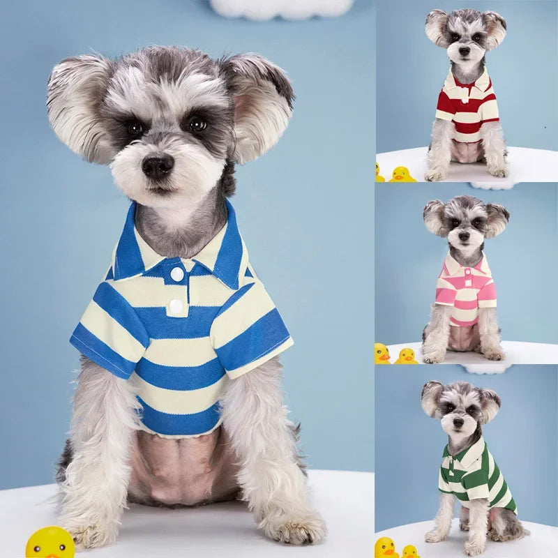 Breathable Summer Dog T-Shirt – Lightweight Pet Shirt for Small to Large Dogs (XS–4XL)