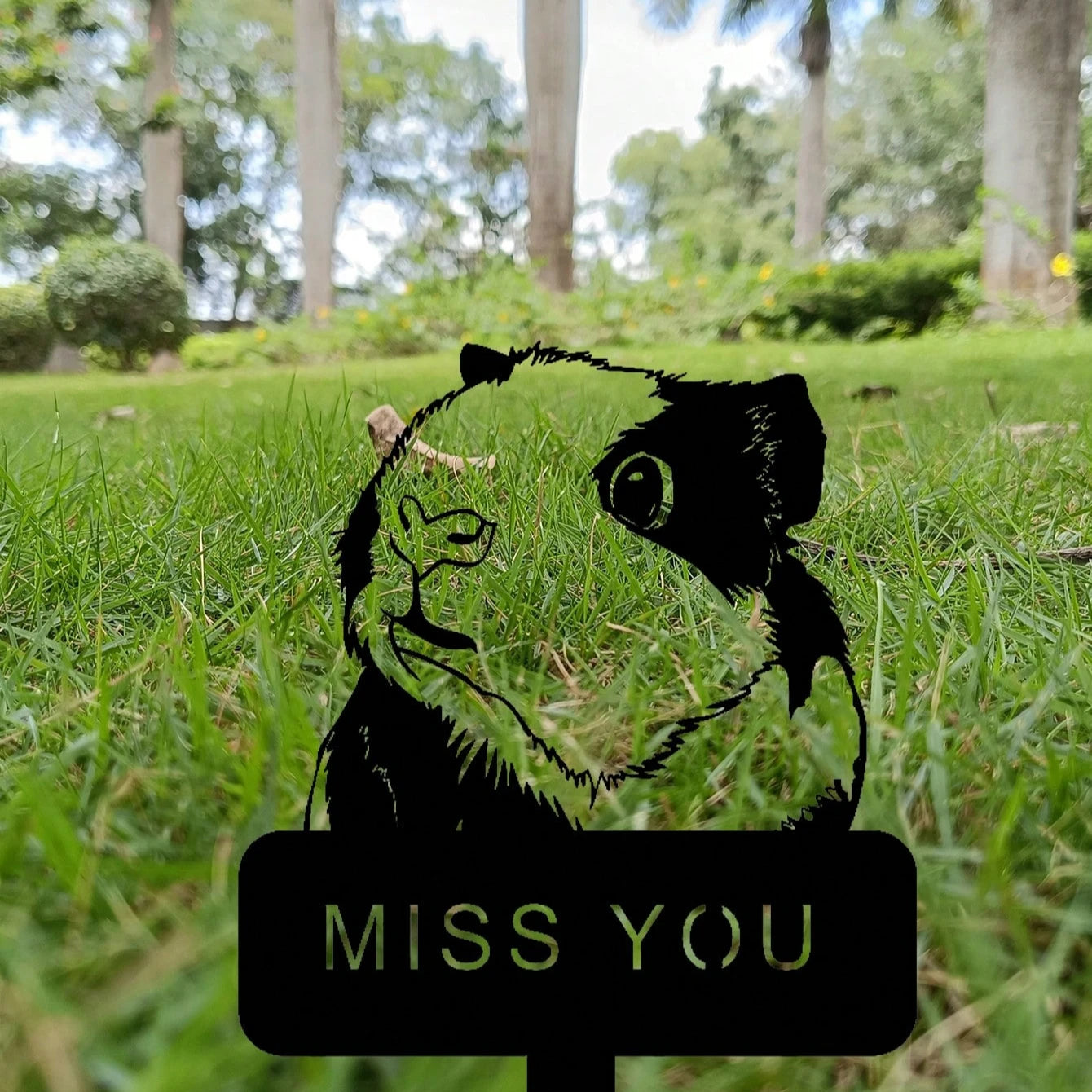 Acrylic Pet Memorial Garden Stake – Outdoor Cemetery Gravestone for Dog & Cat Remembrance