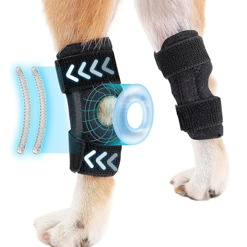 Dog Leg Support Brace – Arthritis Recovery & Injury Protector for Hock Joint