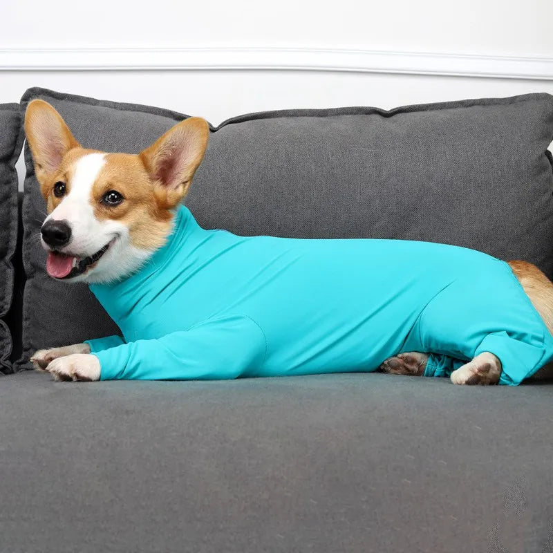 Pet Pajamas – Long-Sleeved One-Piece Recovery & Anxiety Relief Suit for Dogs & Cats