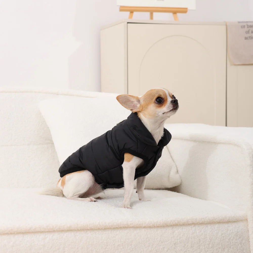 Fashion Pet Winter Coat – Thick Warm Windproof Jacket for Small & Medium Dogs