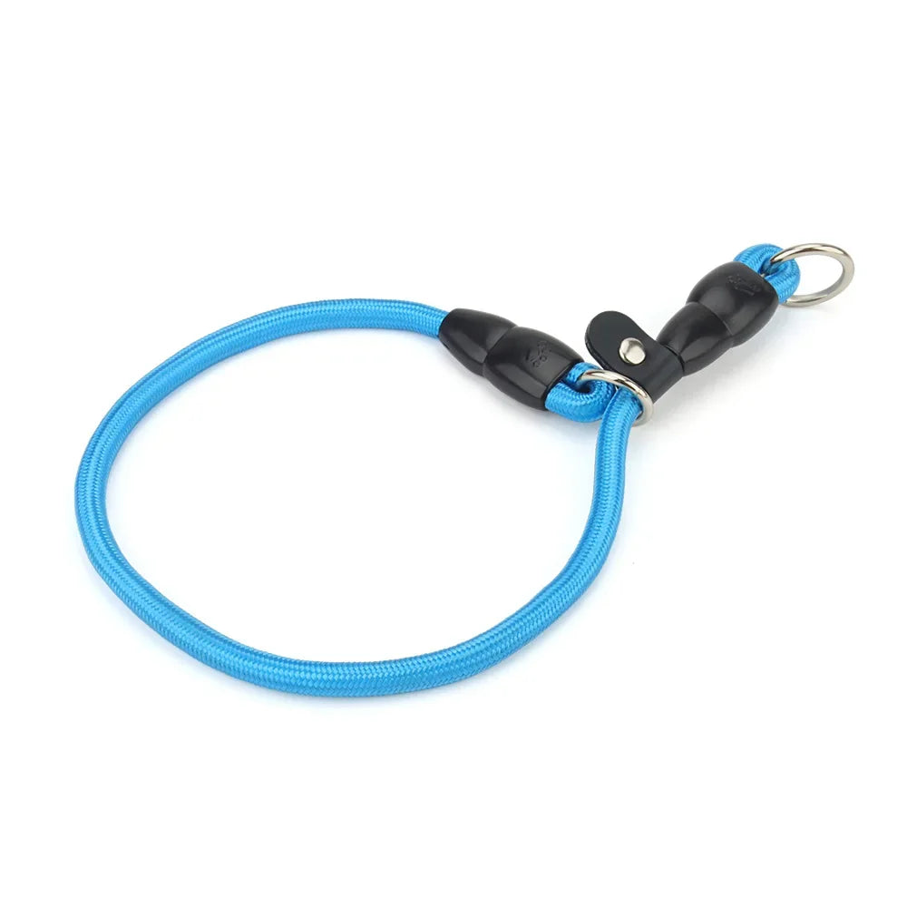 Dog Slip Collar – No-Pull Training Martingale Collar with Adjustable Stopper