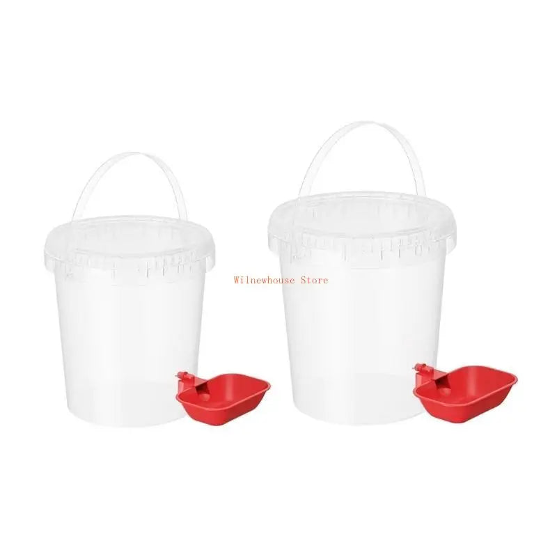 F62A Pet Water Dispenser – 8L/10L Large Capacity Automatic Pet Waterer with Clear Body for Cats & Dogs