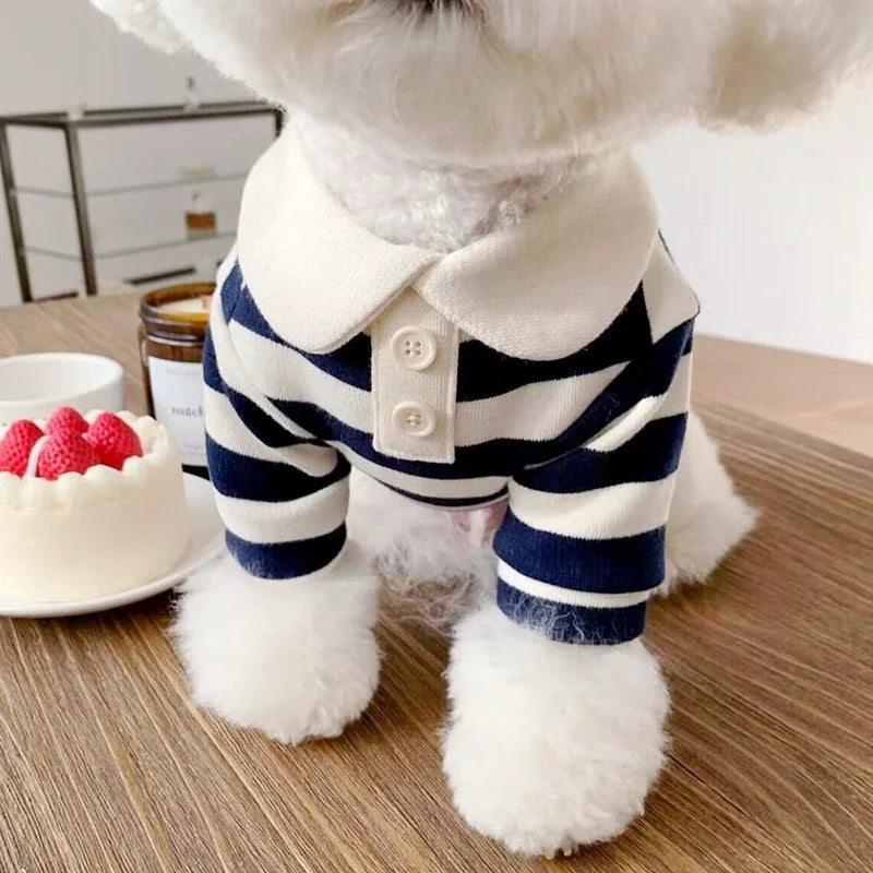 🐶 Summer Polo Shirt for Dogs – Lightweight, Stylish Cooling Shirt for Small & Medium Breeds