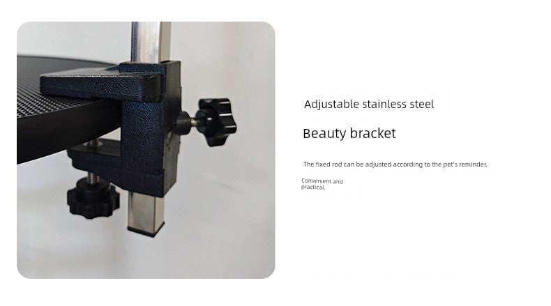 Adjustable Hydraulic Pet Grooming Table – Rotating Round Beauty Table for Small & Medium Dogs & Cats