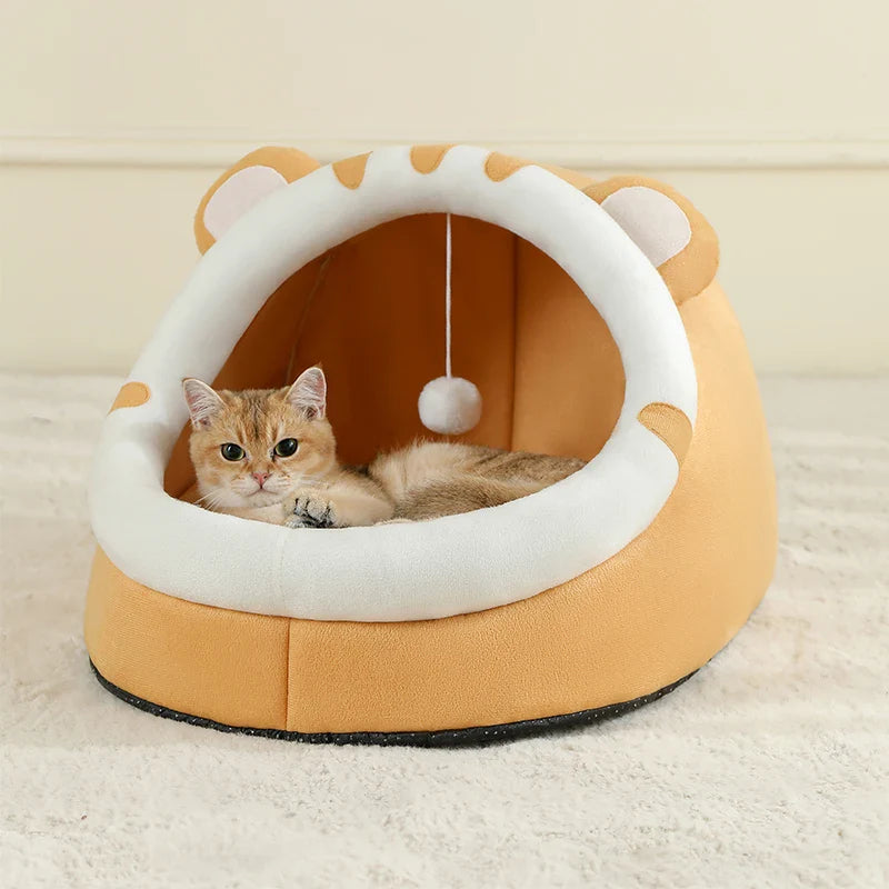 Cat Cave Bed – Washable Cat Bed & Cozy Hideaway