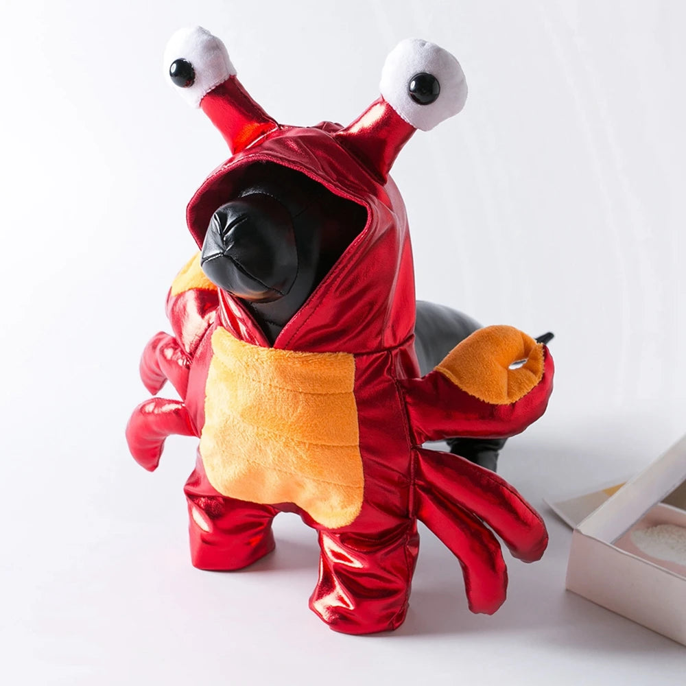 Halloween Crab Costume – Funny Pet Outfit for Dogs & Cats