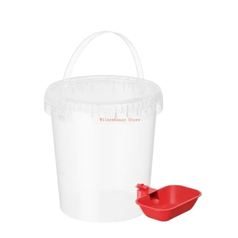 F62A Pet Water Dispenser – 8L/10L Large Capacity Automatic Pet Waterer with Clear Body for Cats & Dogs