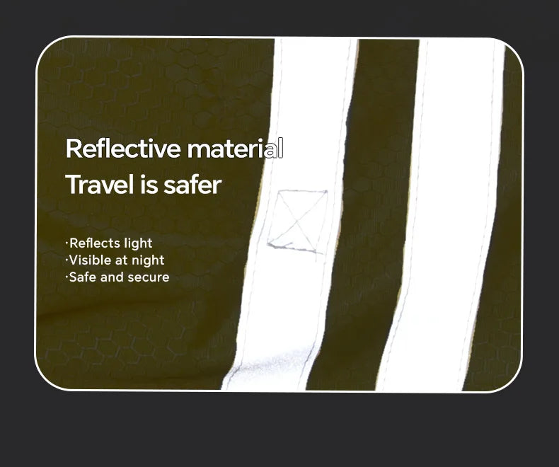 Large Dog Raincoat – Waterproof Reflective Hooded Yellow Jacket