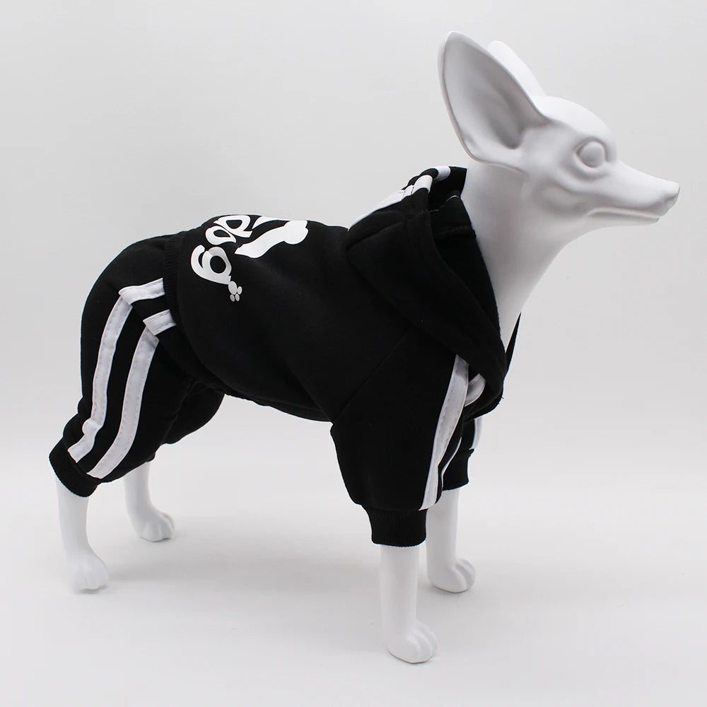 Adidog Dog Jumpsuit – Sports Suit for Small Dogs