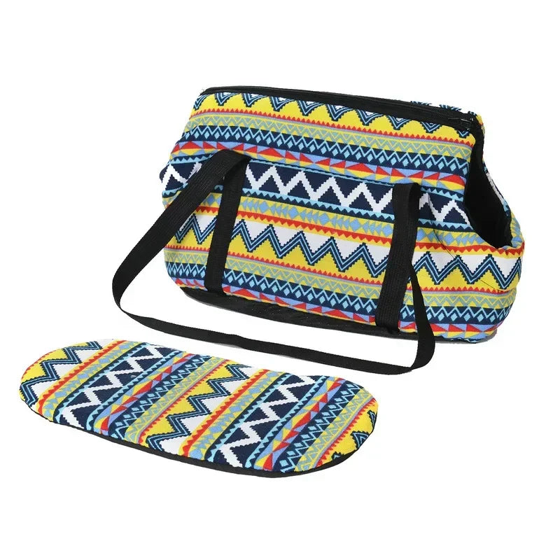 Classic Pet Carrier – Soft Sling Backpack for Small Dogs & Cats