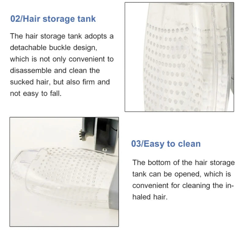 Portable Pet Vacuum Cleaner – Dual-Purpose Electric Hair Remover & Massage Grooming Tool for Cats & Dogs