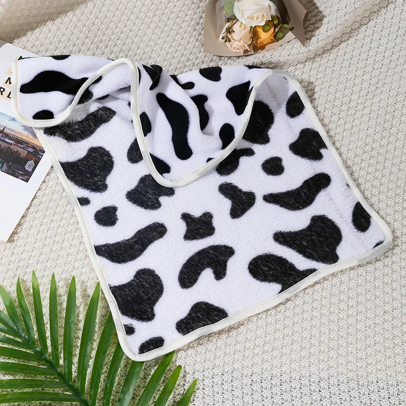 Coral Fleece Pet Sleeping Blanket – Soft, Fluffy & Warm Dog and Cat Blanket for Bed, Couch & Crate