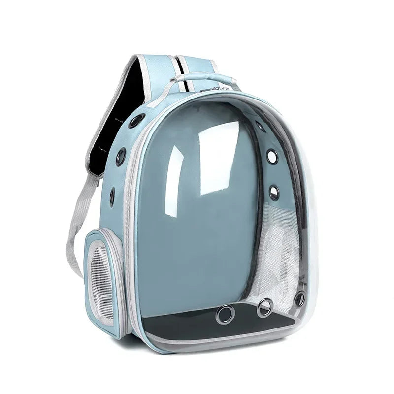 Space Capsule Cat Backpack – Transparent Breathable Pet Travel Bag (2025 Model)
